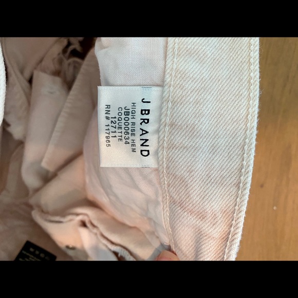 High-Rise J Brand Shorts - Picture 6 of 7